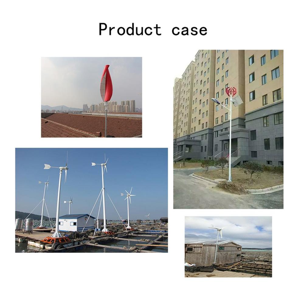 600W 12V/24V Waterproof Wind Turbine Generator Charge Controller Wind Power Generator Regulator Wind Controller