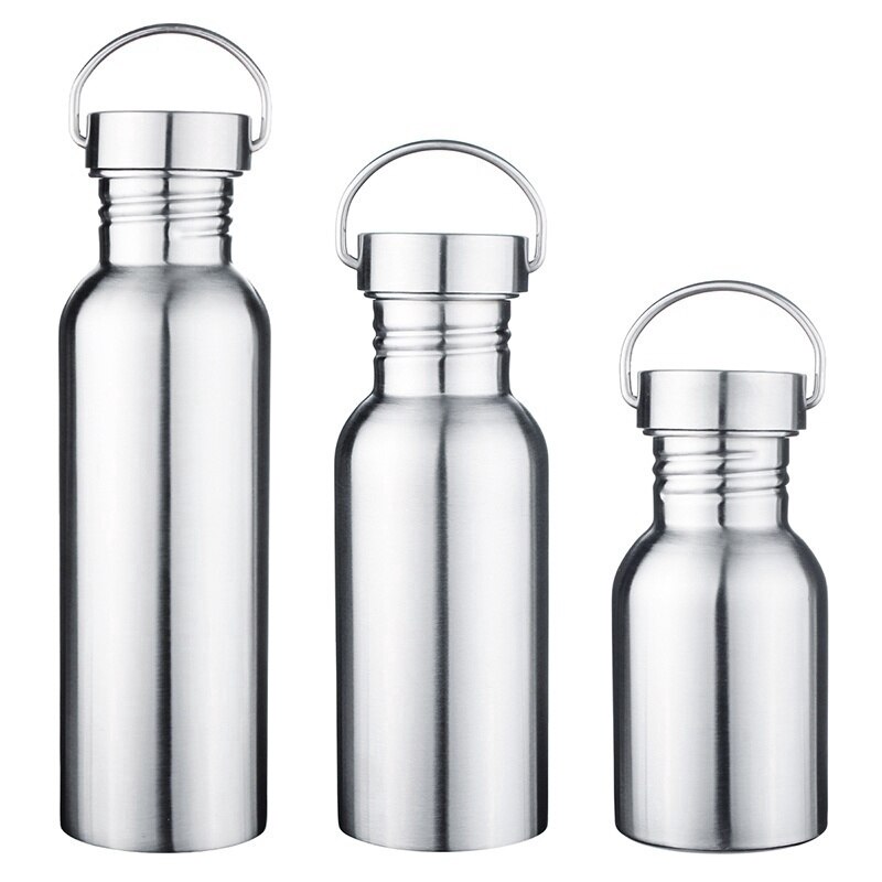 350 ml/550 ml/750 ml 304 Rvs Sport Drinkwater Fles Cup met Carry Draagbare Lekvrij drinkbekers Kolf