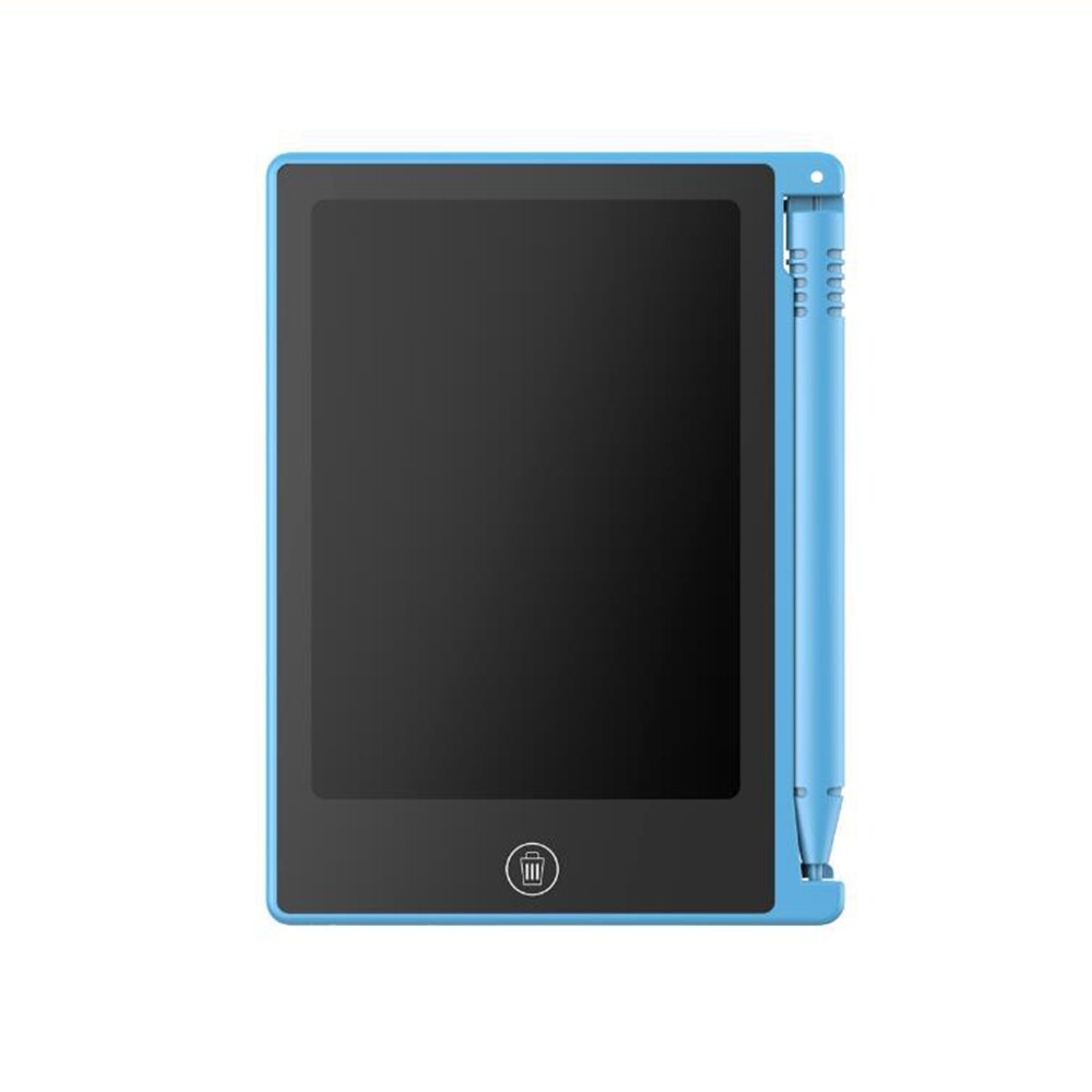 LCD Writing Tablet 4.5 inch Digital Drawing Electronic Handwriting Pad Message Graphics Writing Board Children 1PCS: Blue