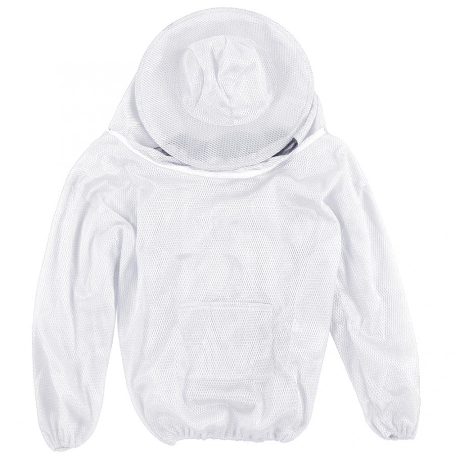 Bijenteelt Sluier Pak Bijenteelt Gereedschappen Professionele Bijenteelt Beschermende Jas Imker Sluier Pak Kiel Bee Suit: WHITE