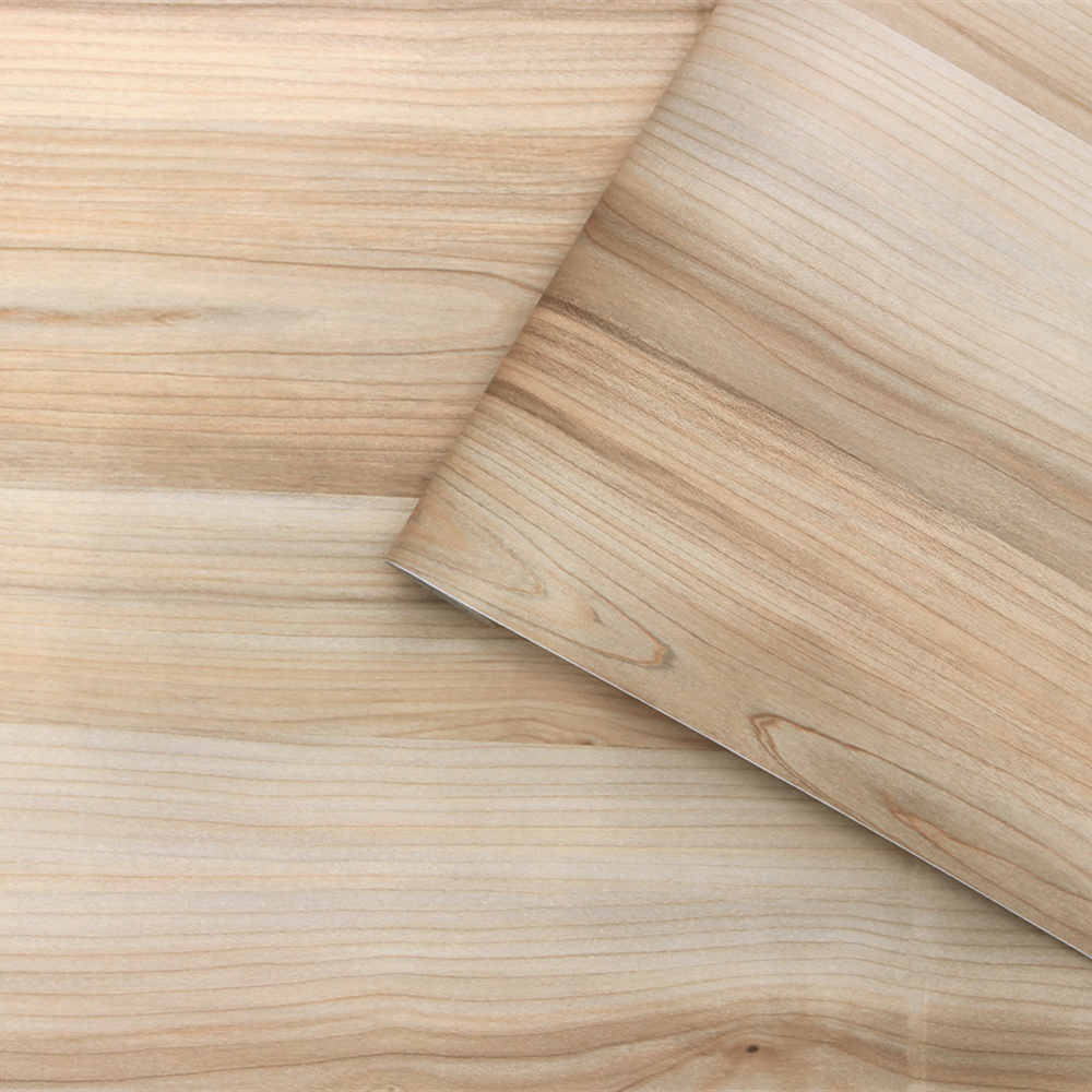 LUCKYYJ Peel And Stick Wallpaper Wood Texture Removable Vinyl Self Adhesive Wall Stickers For Kitchen Cupboard Door Decoration