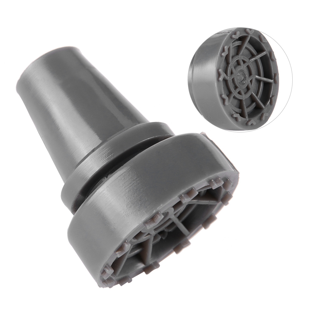 360° Rotating Anti-Slip Walking Stick Standing Rubber Cane Crutch Pad End Bottom Tip Accessory Rubber Good Toughness