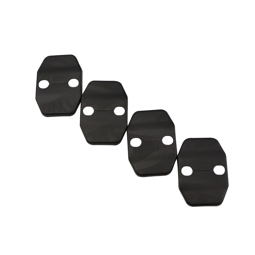 Xburstcar 4Pcs/Set Car Door Lock Protection Cover Case for Fiat 500X 500 X Accessories