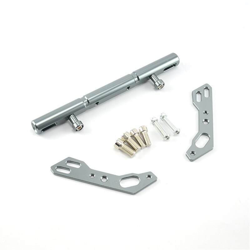Guidon de Moto en métal CNC, poignée de barre d&#39;équilibre, pour Kawasaki Honda Suzuki Benelli Vespa Yamaha: GRAY