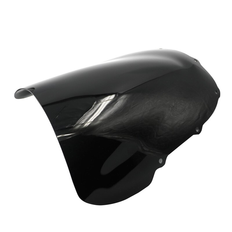 Motorcycle Wind Deflect Windscreen Windshield Window For Kawasaki ZZR1100 Ninja ZX-11 ZX 11 1990 - 1992 1991 ZZ-R1100 ZZR 1100