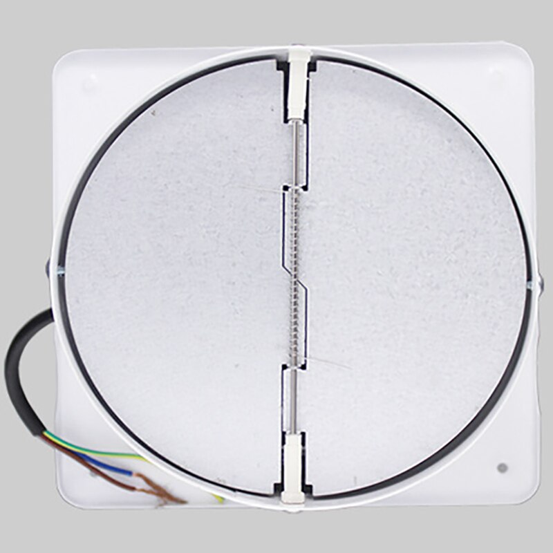 220V wentylator wyciągowy naścienny 6 Cal wentylator wyciągowy niski poziom hałasu strona główna łazienka kuchnia garaż odpowietrznik wentylacja czarny