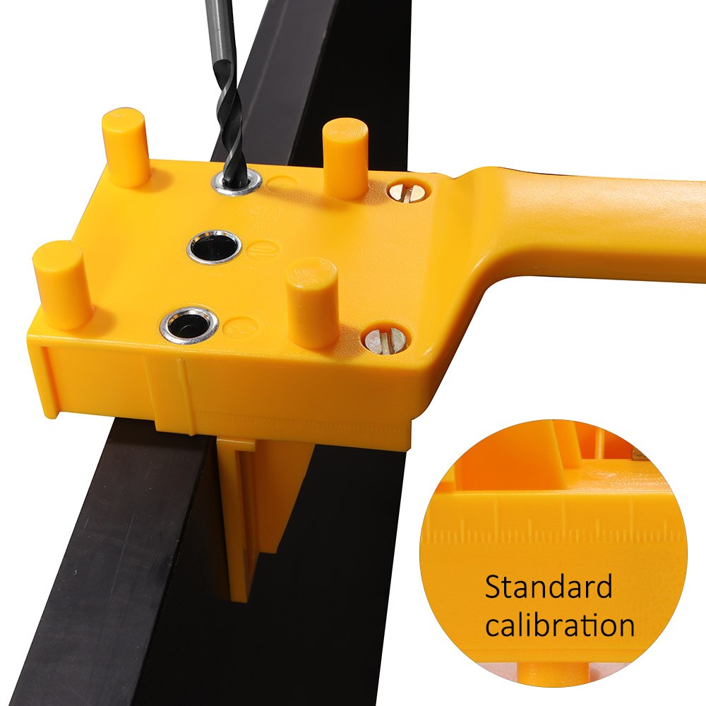 Puuntyöstötappi jigi 6 8 10mm poranohjain metalliholkki kädessä pidettävä puun tappireikäpora