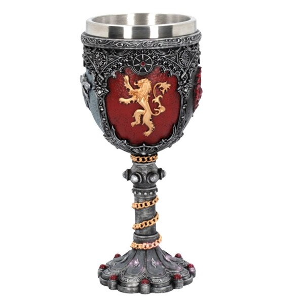Bier Mokken Koffie Cups 3D Gothic Beker Ijzeren Troon Tankard Roestvrij Staal Hars Wijnglas Mok Jaar Kerst Fans: Style 9