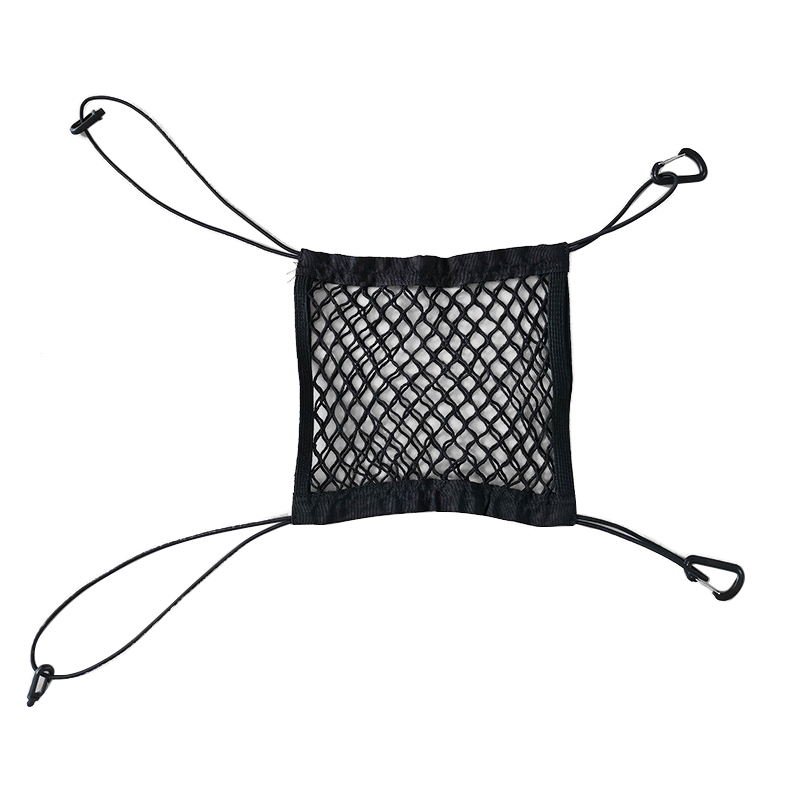 28 x 25cm universal bilsæde side opbevaring mesh net taske bagageholder lomme bagagerum net organisator auto interiør tilbehør