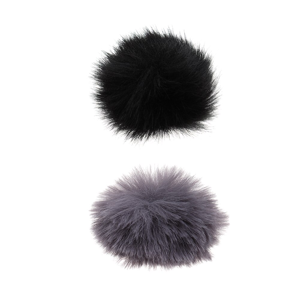 Fur Microphone Windscreen Windshield Muff Reduce Wind Noise Mic Cover