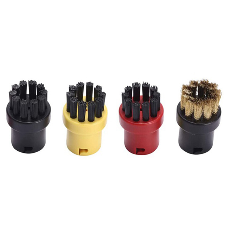Tête de brosse à buse pour nettoyeur vapeur Karcher SC2 SC3 SC4 SC5, accessoires Karcher de remplacement, buse de fenêtre, brosse ronde: vert clair