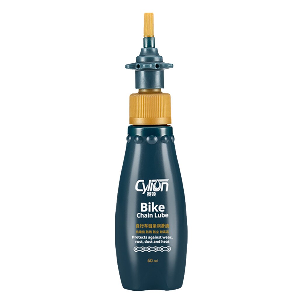 Moda CYLION 60ml wioślarz górski wioślarz MTB łańcuch smar olej smarowy w/ściereczka robić czyszczenia accesorios bicicleta wioślarz: Default Title