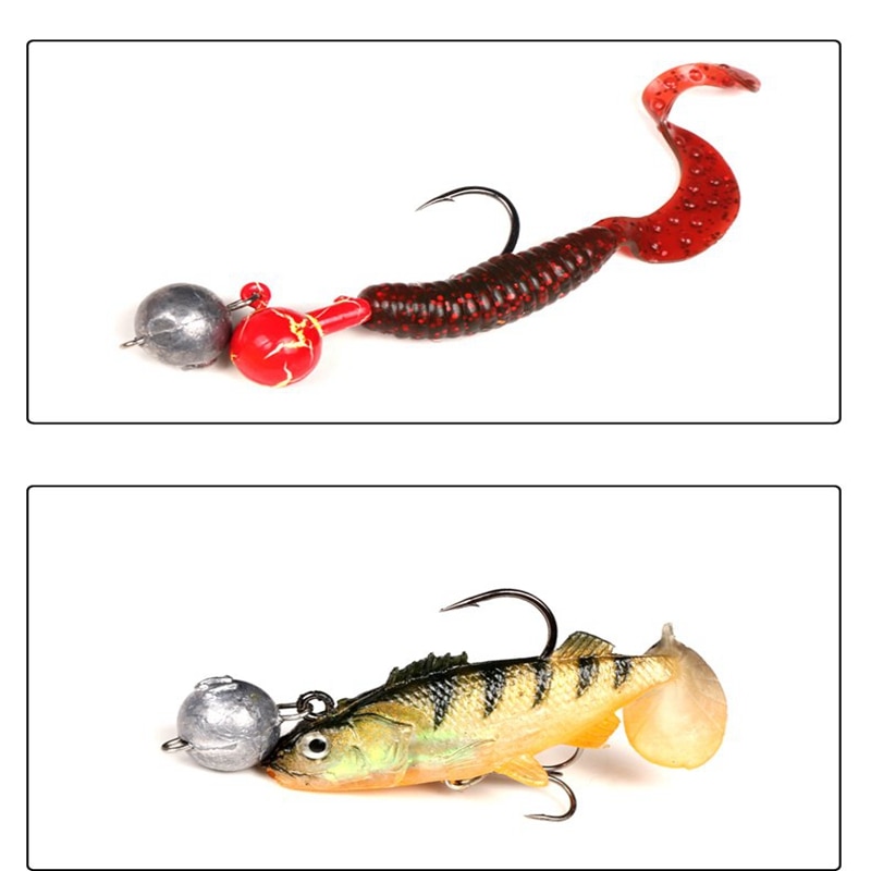 Plombs de pêche poids tête de gabarit plomb poids de balle d'eau profonde avec plombs balles rondes matériel de pêche