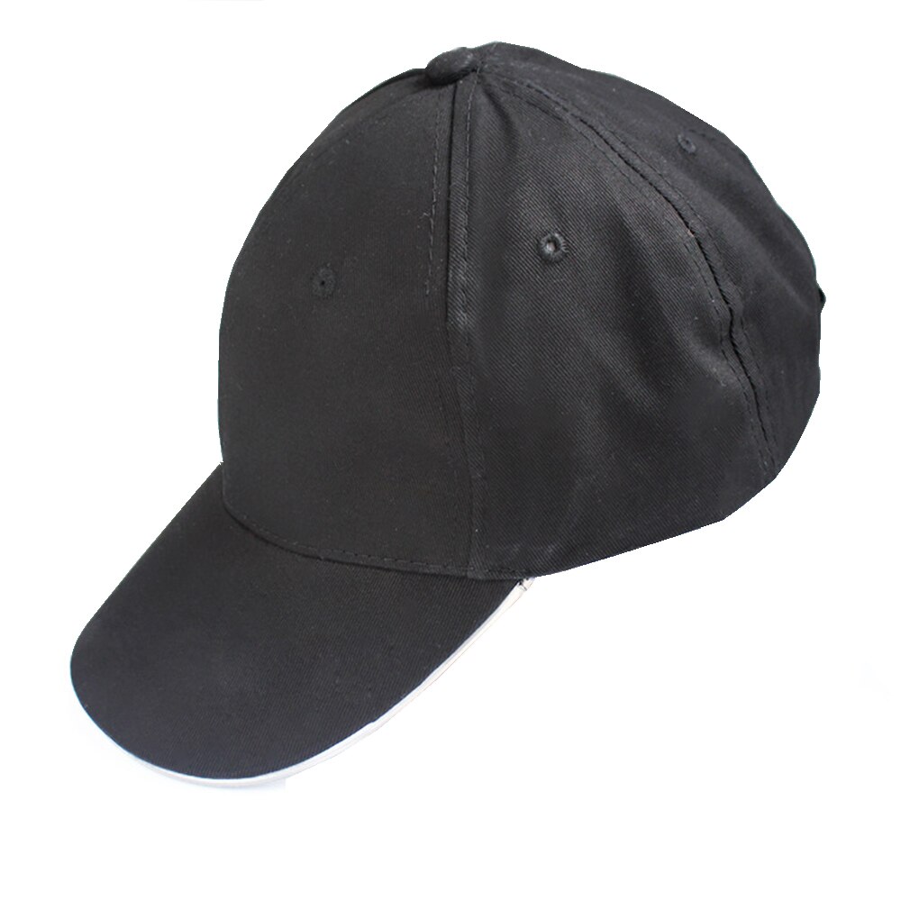 Casquette de Baseball unisexe, couleur unie, lumineuse, LED, fête de noël, tendance, pour femmes et hommes