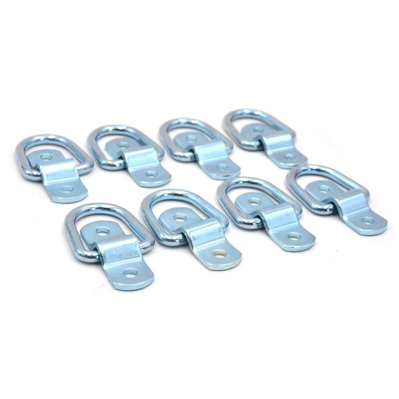 Lashing Ring & Staple Cleat Tie Down for Trailers Truck Horsebox Boat Rope Tie Down Lashing Ring and Cleat