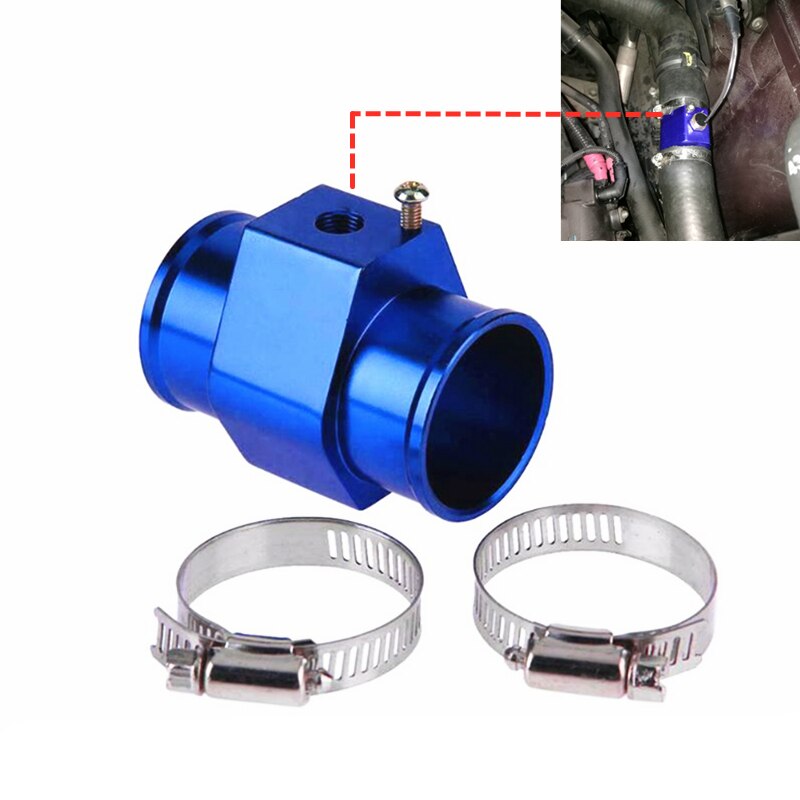 Wasser Temp Gauge Kühler Temperatur Wasser Temp Joint Rohr Sensor Schlauch Adapter 40mm 38mm 36mm 34mm 32mm 30mm 28mm 26mm