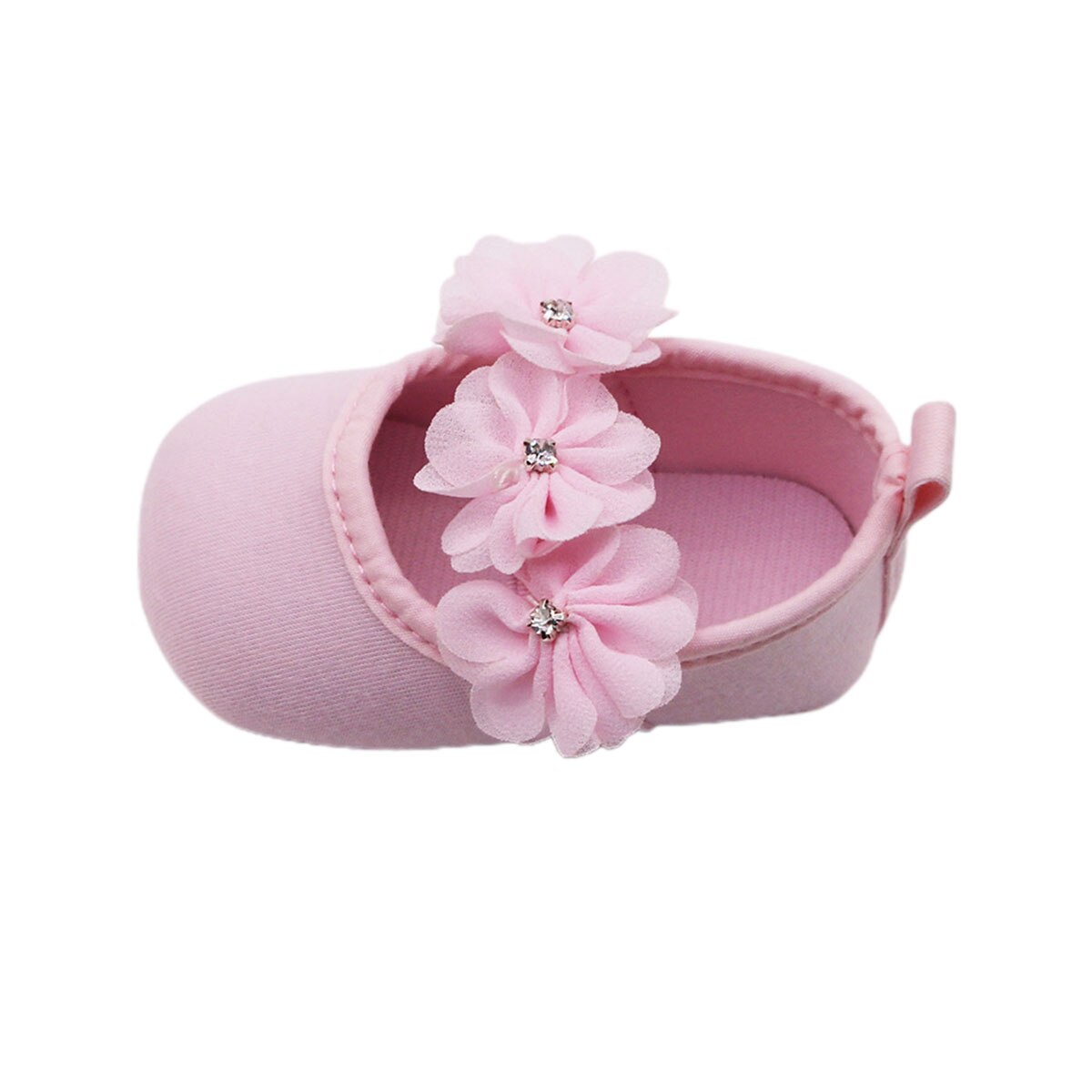 Lot De 2 Chaussures De Baptême Pour Fille - Avec Bandeau Et Semelle Antidérapante