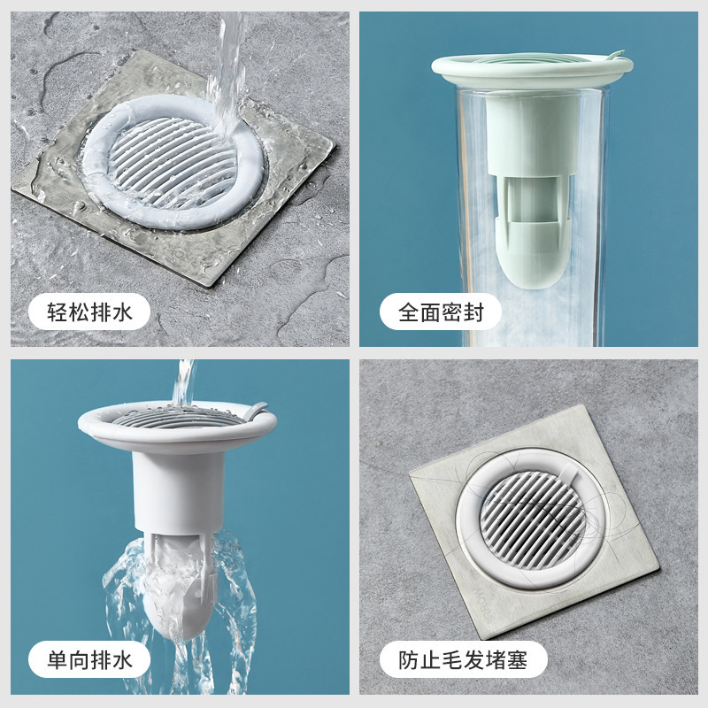 Xiaomi baie canal scurgere chiuveta sita de par dop filtru autocolant consumabile de bucatarie sita anti-blocare deodorant
