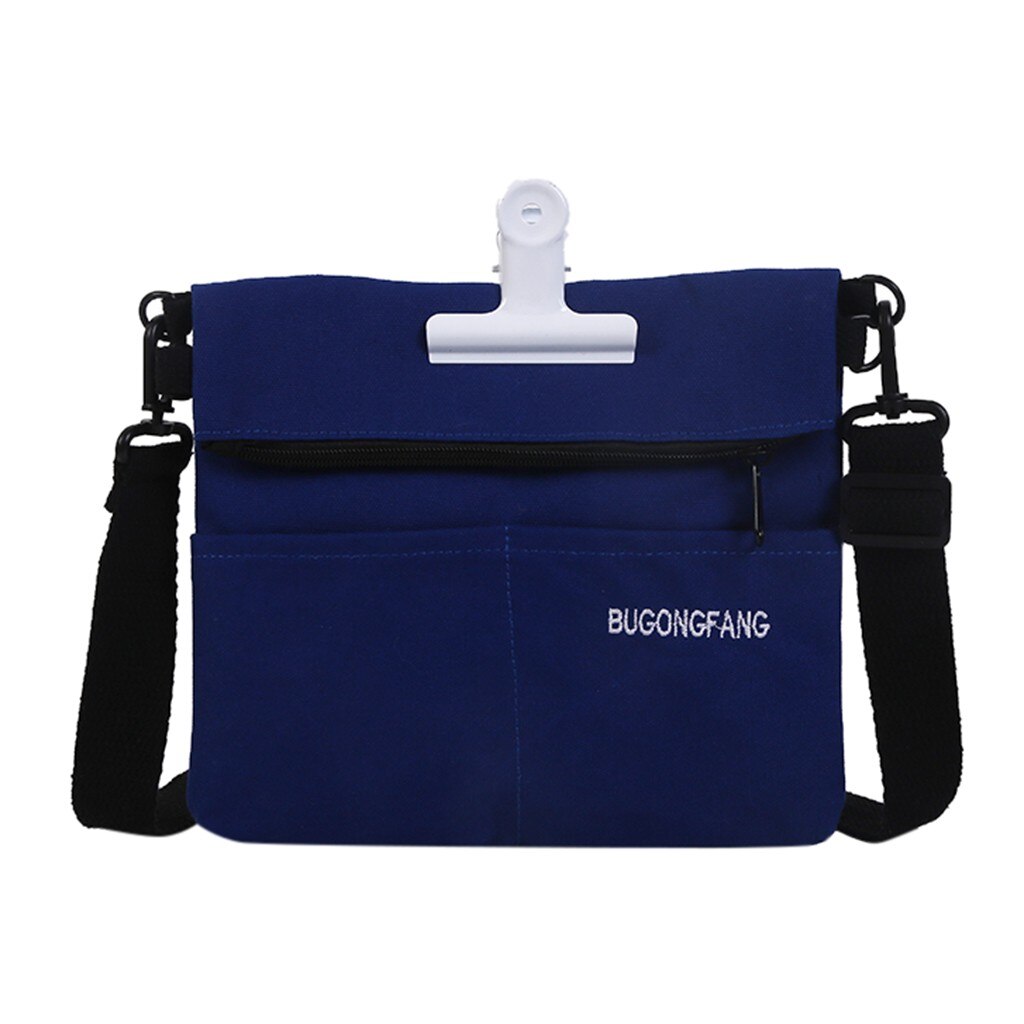 Vrouwen Tas Clip Canvas Tas Brief Mode Schouder Messenger Pakket Eenvoudige Telefoon Tas Bolsos Mujer De Marca Famosa: 3