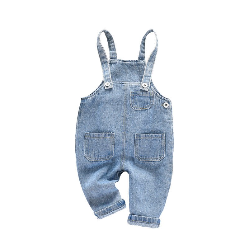 Baby Skibroek Cowboy Kind Broek Kinderen Jurk Mannen En 0-2 Jaar Bandjes Jeans Unisex Casual