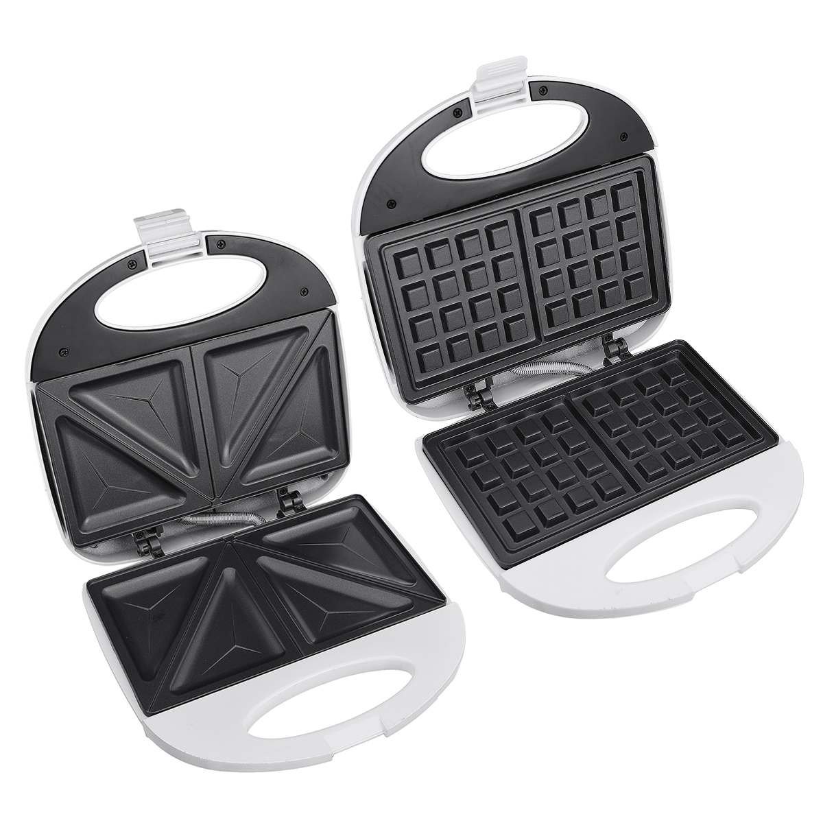 Electric Waffle Machine Maker Multifunctional Electric Sandwich Iron Home Muffin Cake Donut Bubble Waffle Maker Breakfast Baker