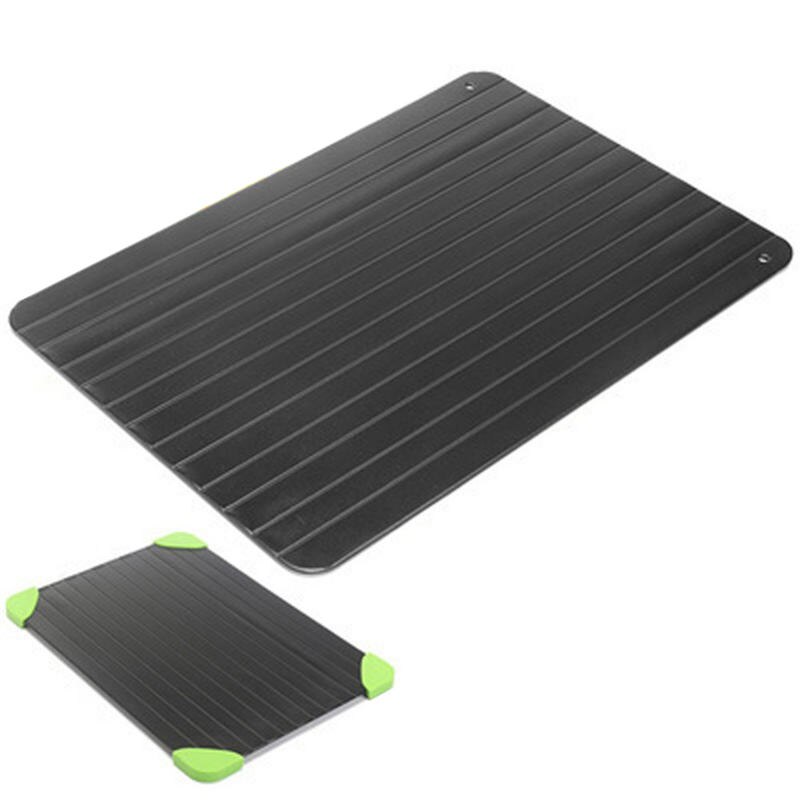 Fast Defrost Tray Portable Frozen Food Fruit Meat Quick Defrost Board Kitchen Safety Defrost Gadget