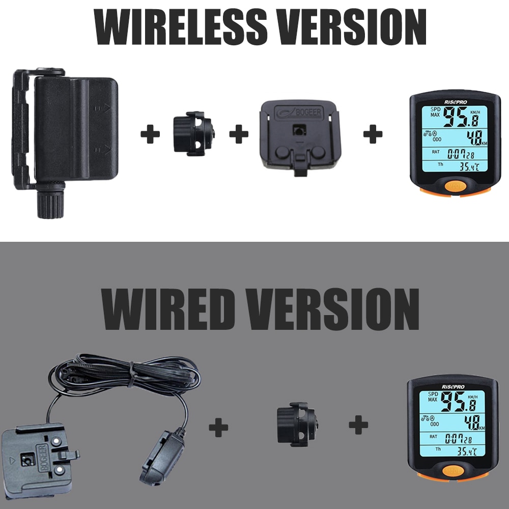 Multifunctionele Bike Speed Meter Fiets Computer Snelheidsmeter Met Sport Sensoren Waterdichte Snelheidsmeter Digitale Fiets Computer