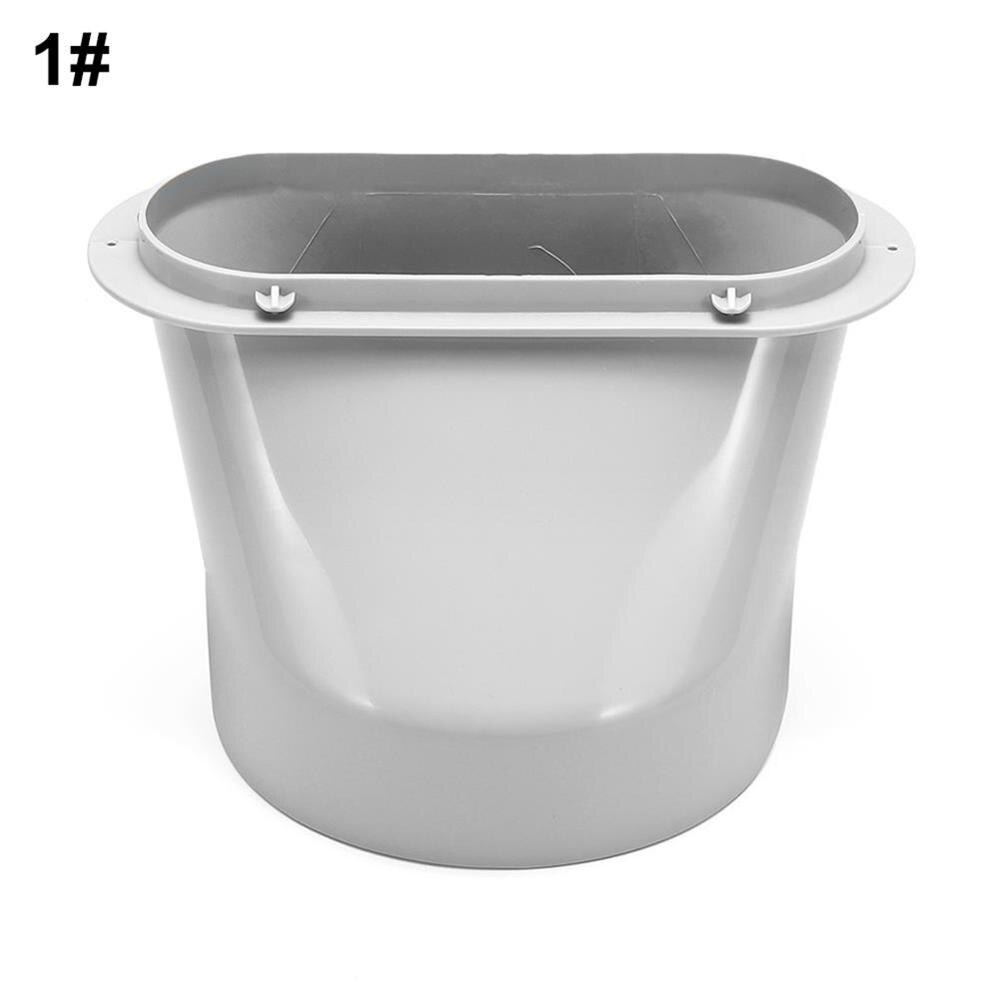 Placa de Kit de deslizamiento de ventana, adaptador de ventana de 6 pulgadas para aire acondicionado portátil, 2 uds.: Gris claro