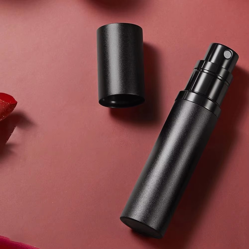 5ml Mini Aluminum Spray Alcochol Empty Refillable Bottle Portable Perfume Atomizer Liquid Container For Cosmetics Traveling
