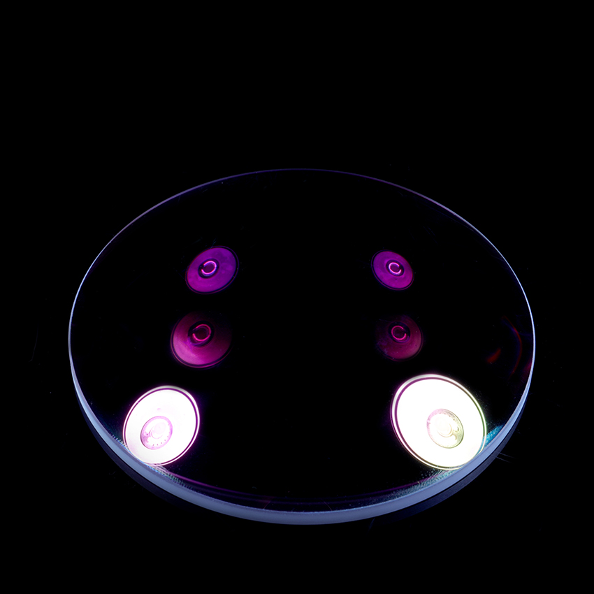 Lentes convexas plano de vidrio óptico K9 con revestimiento NIR SWIR AR Dia1Omm FL12,5mm 16mm 20mm 25mm