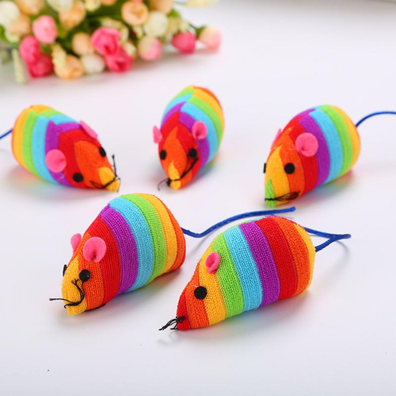 Varita de plumas de juguete interactivo para gatos, juguete interactivo para mascotas, Color divertido, Goma elástica para gato, 1 unidad