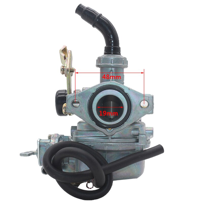Håndchoke  pz19 19mm carb karburator til 70cc 90cc 110cc motorcykel pit dirt bike quad enduro off road go kart atv