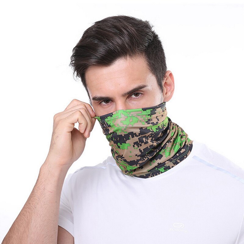 Sports de plein air écharpe randonnée Sarves Turban écharpe vélo cou Tube Bandana visage couverture anti-poussière Sacrf Hijab écharpe hommes femmes: 12