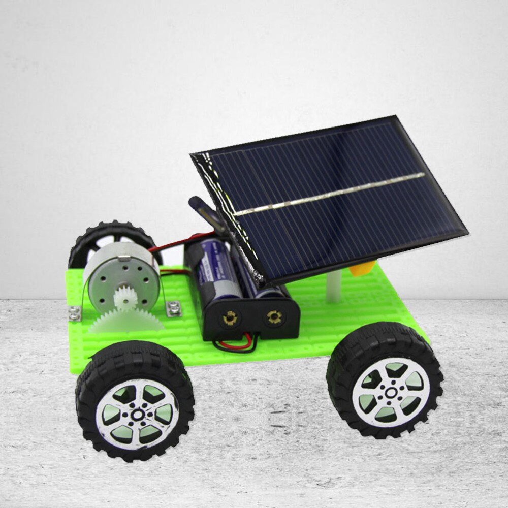 Kit Voiture Solaire DIY – Jouet Scientifique, ABS, 8 Cm, Dès 14 Ans
