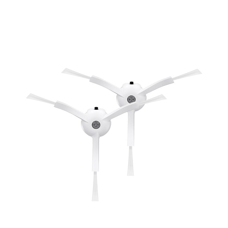 Original Xiaomi Robot vacío parte del filtro HEPA cepillo herramienta de limpieza principal Pared de cepillo lateral para Xiaomi MIJIA roborock Vacuum S50: 2pcs Side Brush