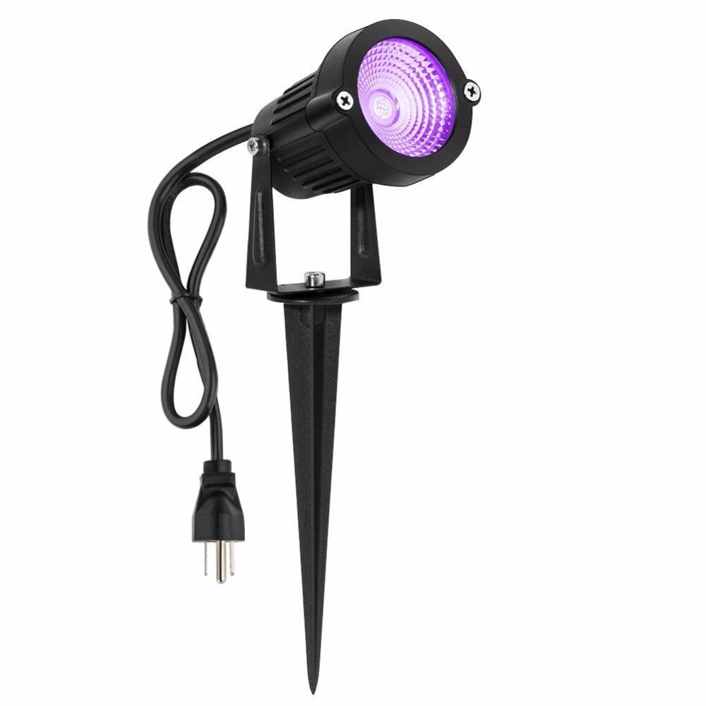 Landscape Lights, 10W Waterproof UV LED Landscape Lighting Walls Trees Outdoor Landscape Spotlights with Spike ST130