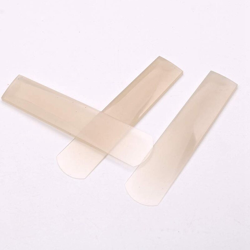10 stuks altsaxofoon rieten transparant witte hars rieten voor altsaxofoon sterkte klarinet rieten onderdeel accessoire