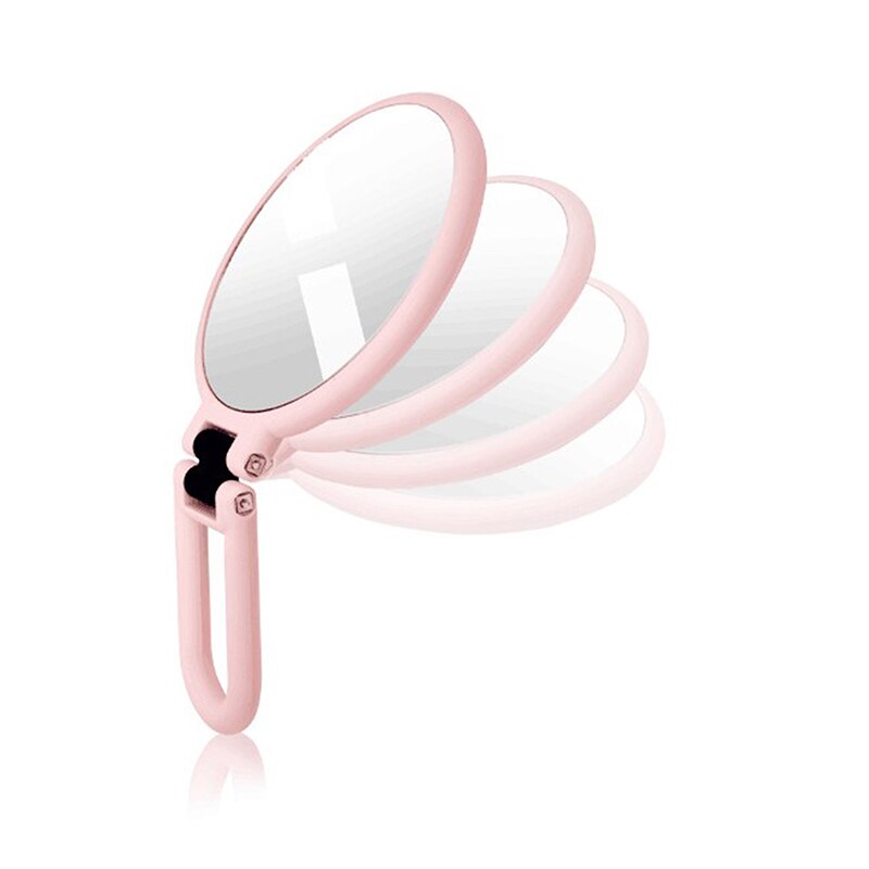 Espejo de doble cara para maquillaje, accesorios de cosmética para tocador, compacto, con aumento de 2/5/10/15X