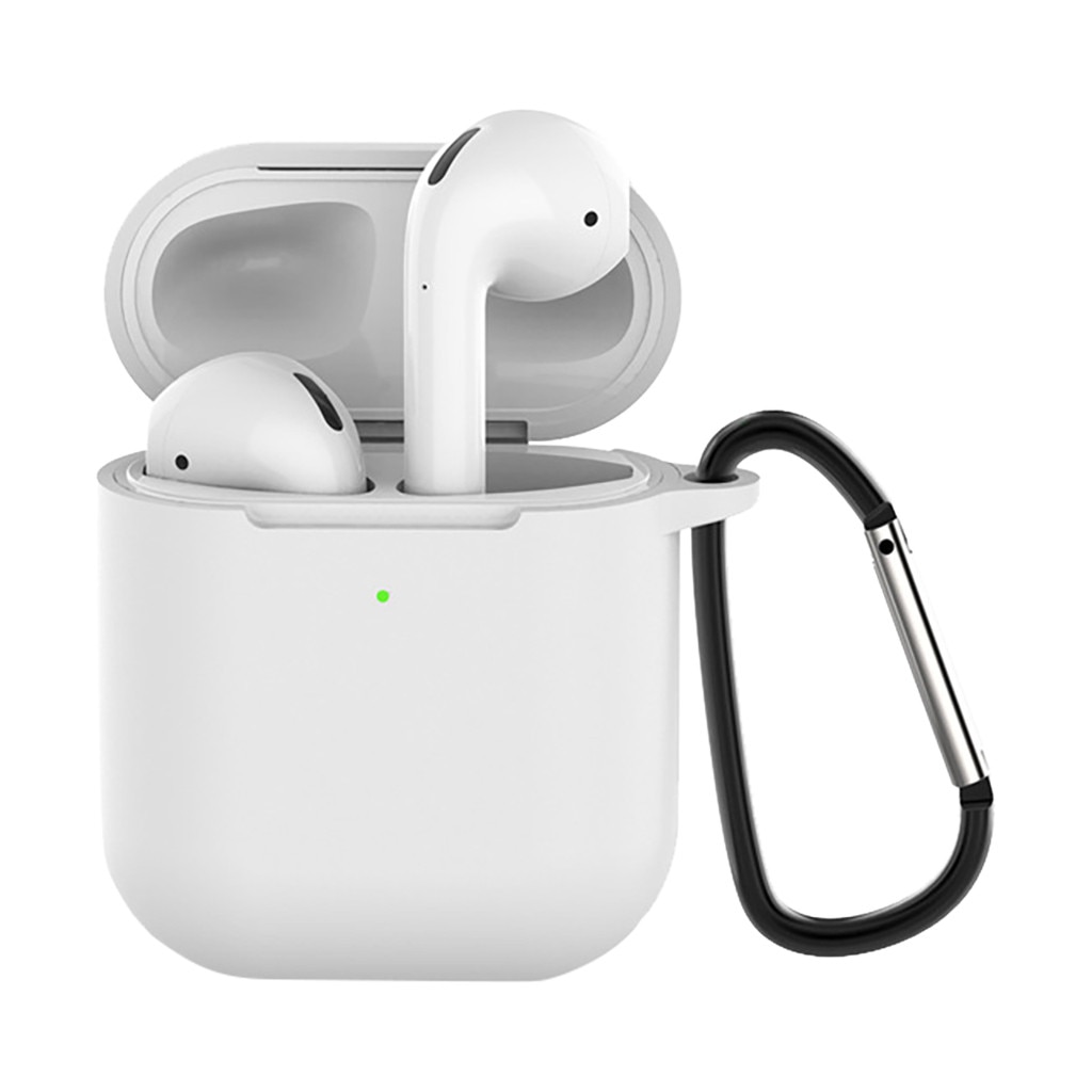 2 In 1]CAQAKA Anti-Scratch Anti-Fall Anti-Lost Protective Case Compatible With AirPods 2nd/1st