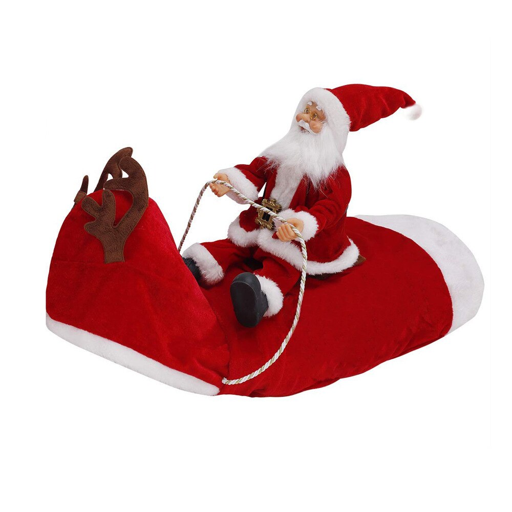 Ropa navideña para perro lindo Papá Noel abrigo en forma con capucha disfraz de perro chaqueta de invierno cálida para mascotas pequeñas, medianas y grandes: M