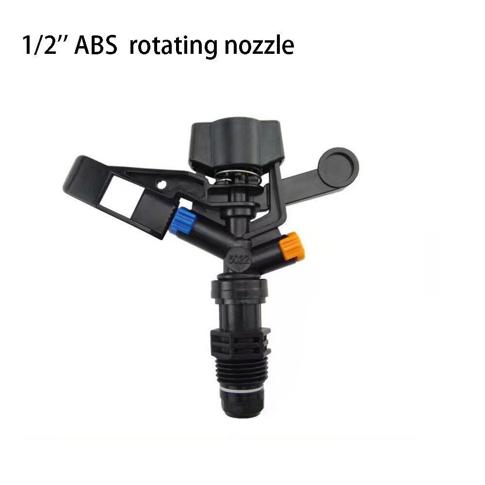 1/2" 3/4" Farm Rotating Rocker Nozzle 360 degrees Rotary Jet Nozzle Agricultural Garden Irrigation Lawn Sprinkler Garden Shower: H