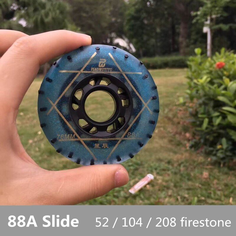 88a glideskøytehjul med 52 104 208 firestone spark rulleskøyter hjul 80mm 76mm 72mm rulleskøyter til seba hl hv
