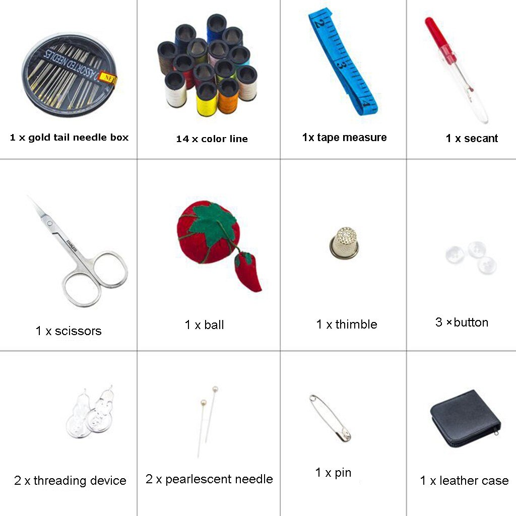 29pcs/pack Multi-color Sewing Threads Set Sewing Tools Kit Hand Craft Sewing Needle And Thread Combination Set For Diy Apparel