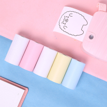Printable Sticker Paper Roll Self-Adhesive Thermal Paper for PeriPage A6 Thermal Printer PAPERANG P1/P2 Mini Photo Printer