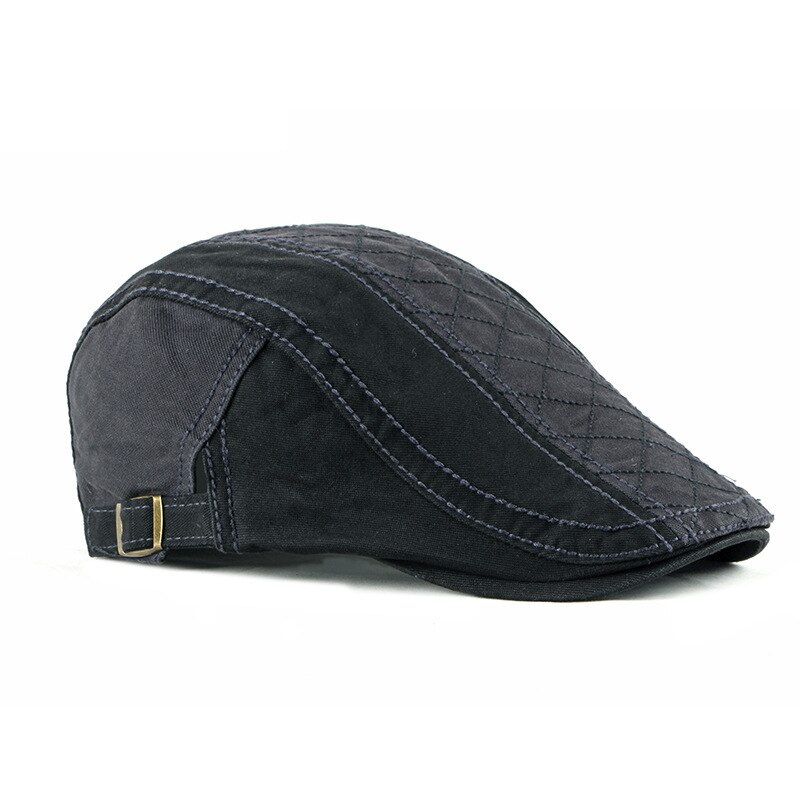 Boina estilo Retro inglés para hombre, Boina informal, gorro octogonal salvaje, gorros a la , primavera y otoño,