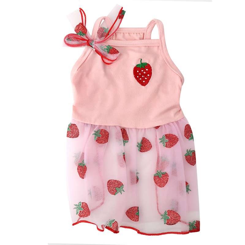 Lindo vestido para perros pequeños, falda fina de princesa para cachorros, ropa de verano para perros, ropa para Chihuahua York, suministros para mascotas: M / Blanco