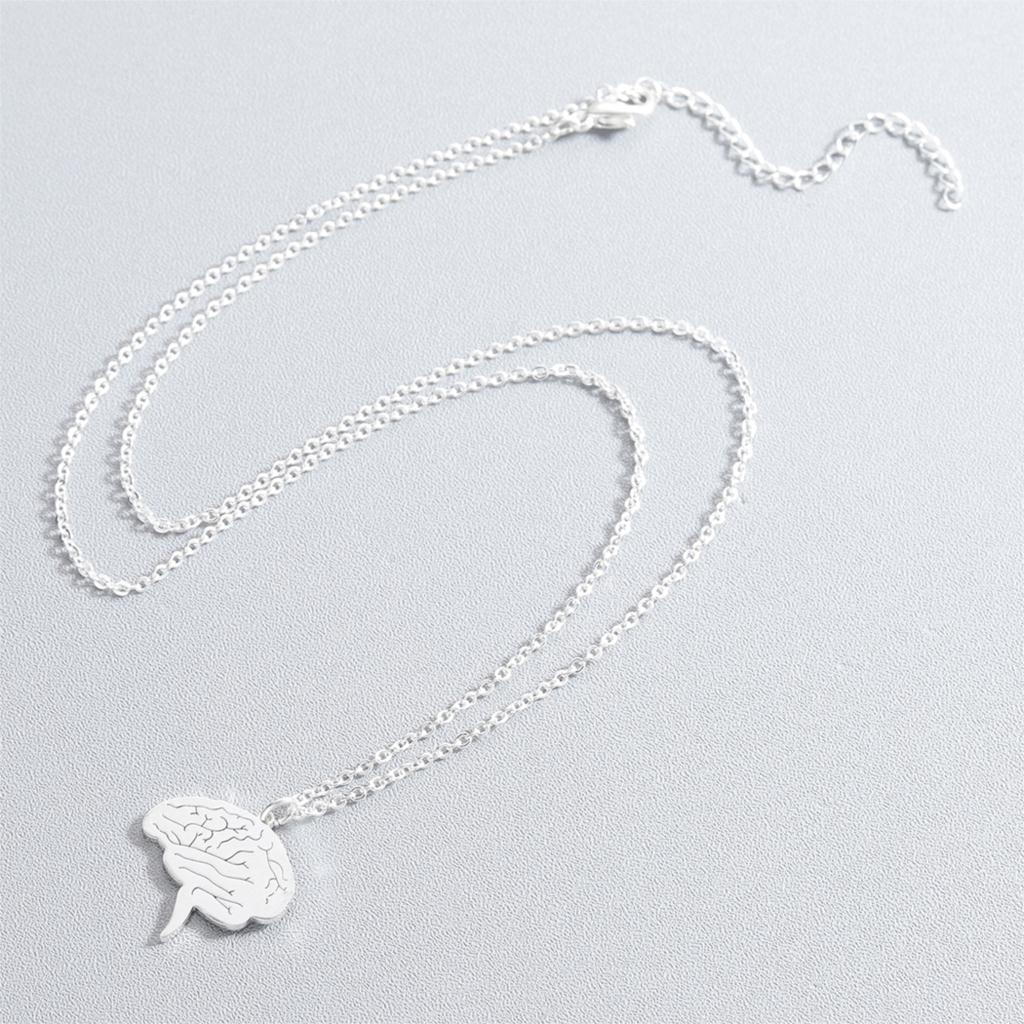 Brain Gouden Ketting Sieraden Voor Artsen Rvs Sieraden Voor Neuroloog En Neurosurgeons Kraag Vrouwen Ketting
