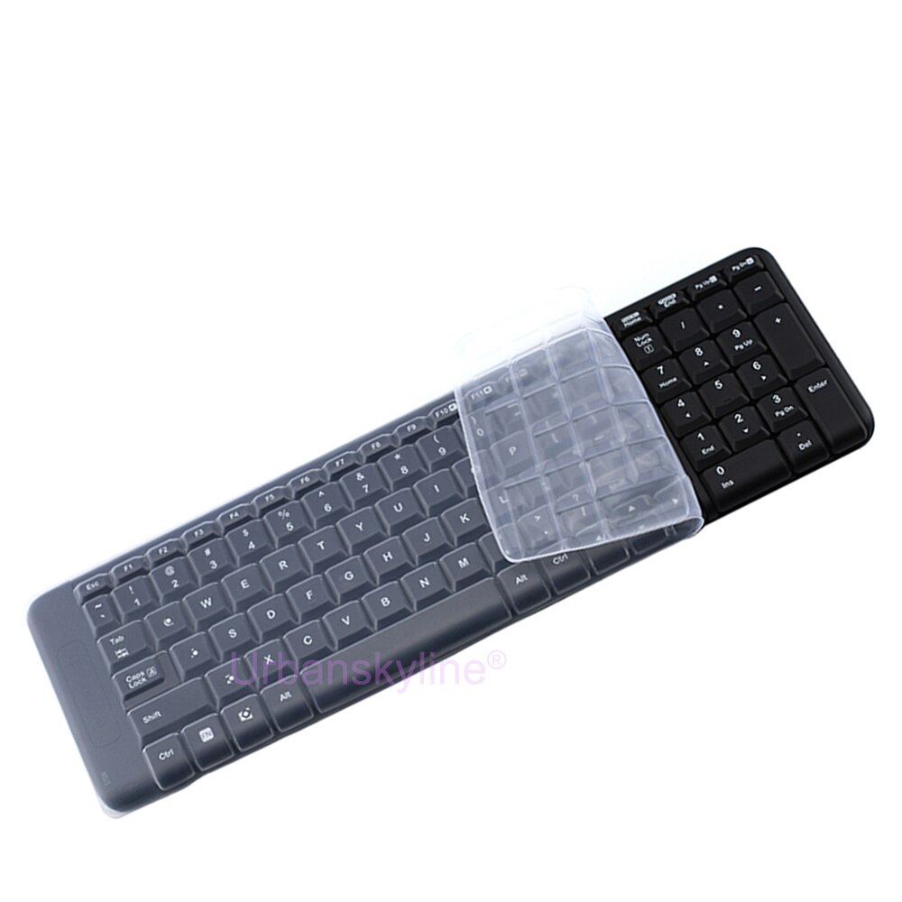 MK215 MK220 MK230 Keyboard Cover for Logitech for Logi Mechanical Protective Protector Skin Clear Silicone TPU Case Funda