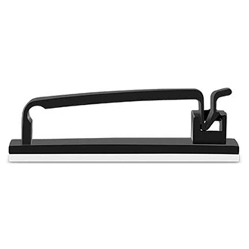 200 stück Kabel Klemme Selbst-Klebstoff, Kabel Verwaltung Clips für PC Kabel, TV Kabel, Audio- Kabel, Haus, Büro: Schwarz