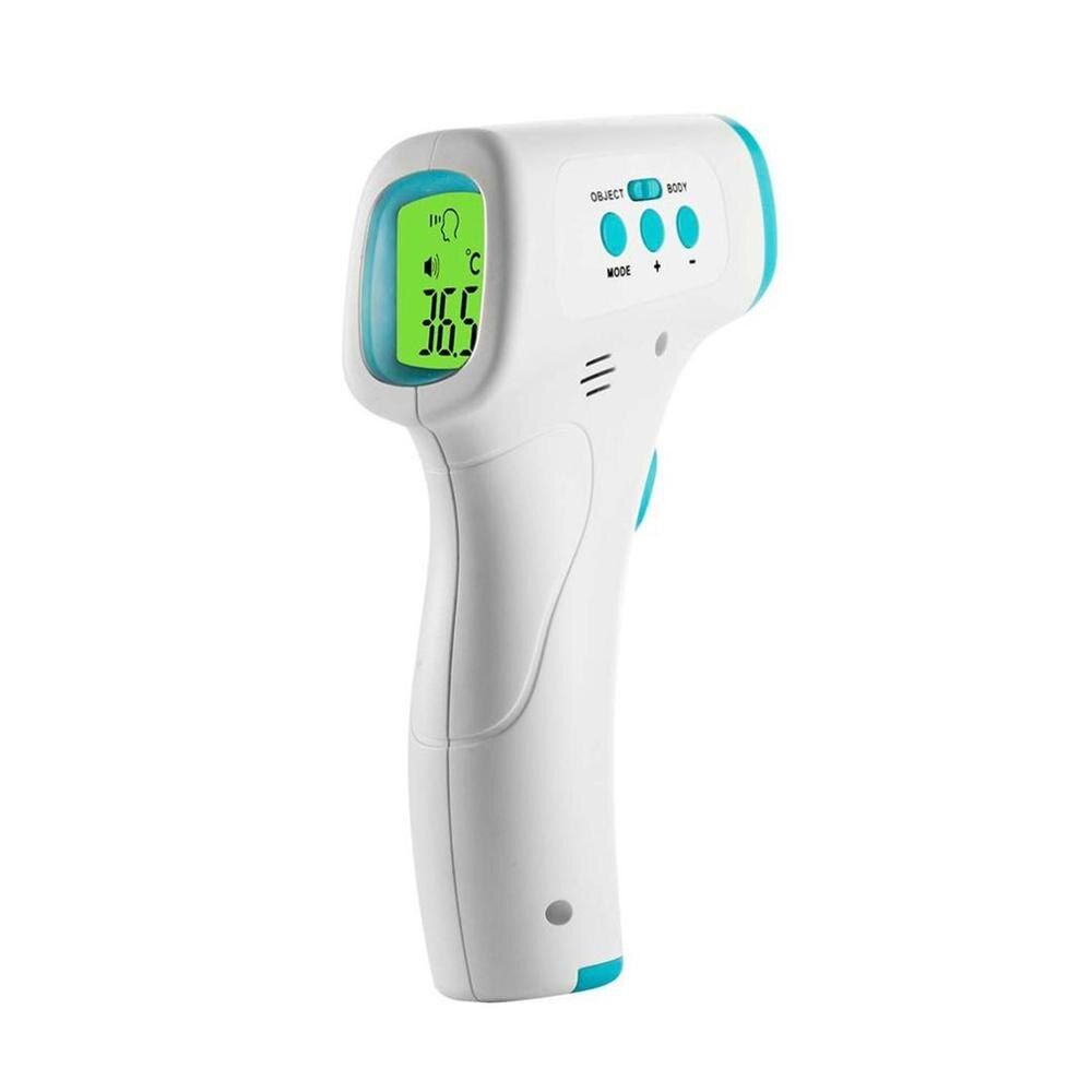 Berøringsfri infrarød kropstermometer håndholdt voksne og børn med lcd-display digitalt termometer: Default Title